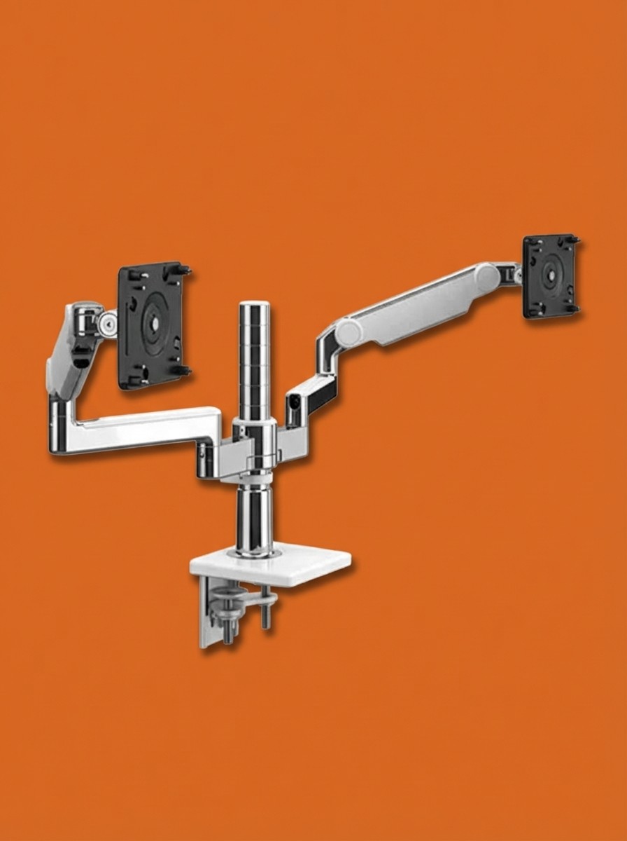 The Humanscale duel monitor arm.