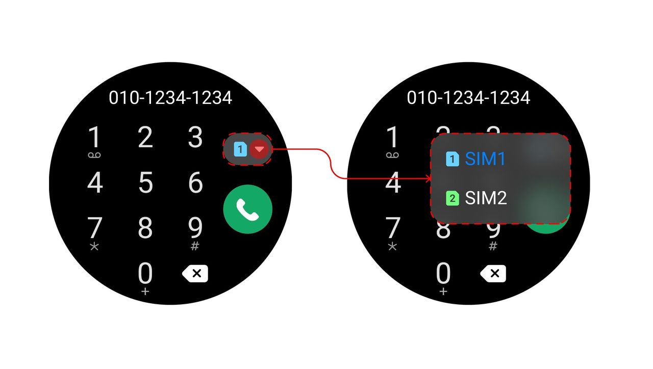 Wear OS 3.5 and One UI Watch 4.5 UI changes