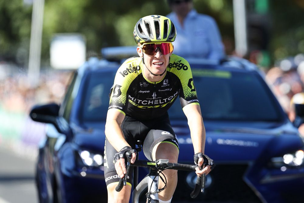 Cameron Meyer (Mitchelton-Scott) finished a disappointed third