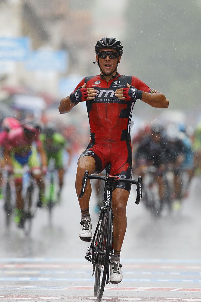 Giro d'Italia stage 12 winner Philippe Gilbert (BMC)