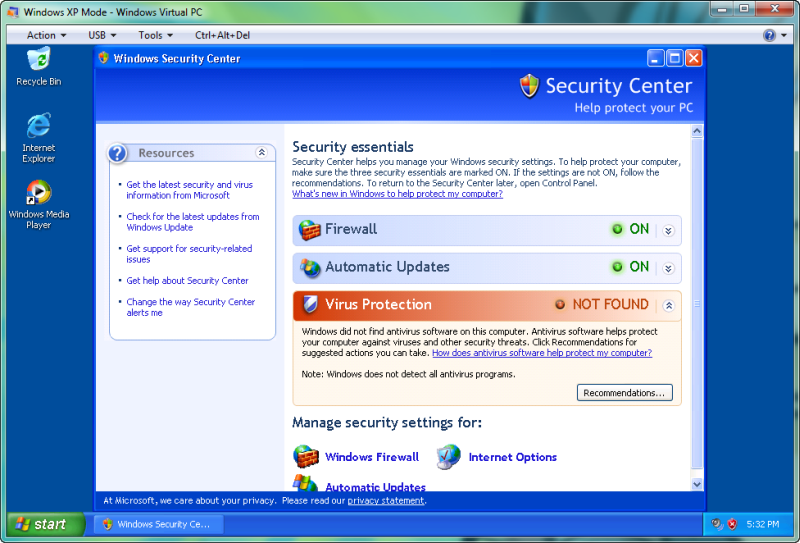 Step 5: Configuring XP Mode
