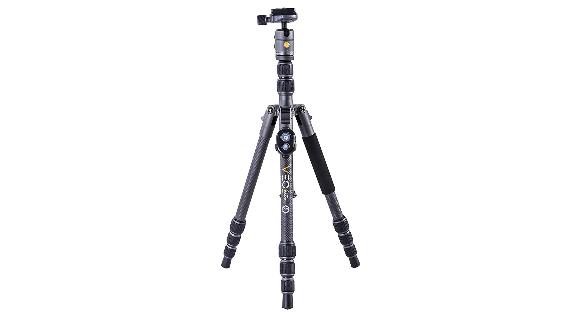 The Vanguard VEO 3 GO 204CB tripod on a white background