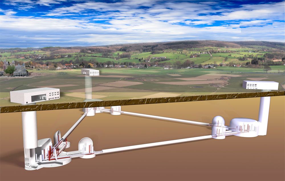 Einstein Telescope illustration