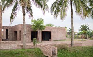 palm trees and water in Friendship Hospital in Bangladesh by Kashef Chowdhury/Urbana