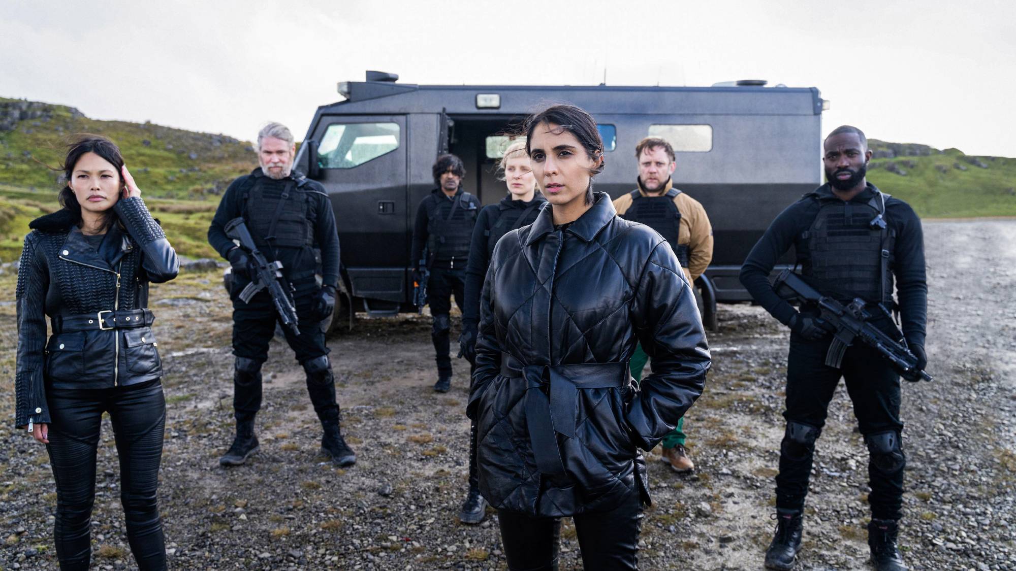 The main cast of the "The Lazarus Project"