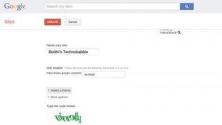 Google Sites 1