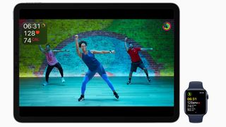 Apple Fitness Plus on iPad and Apple Watch