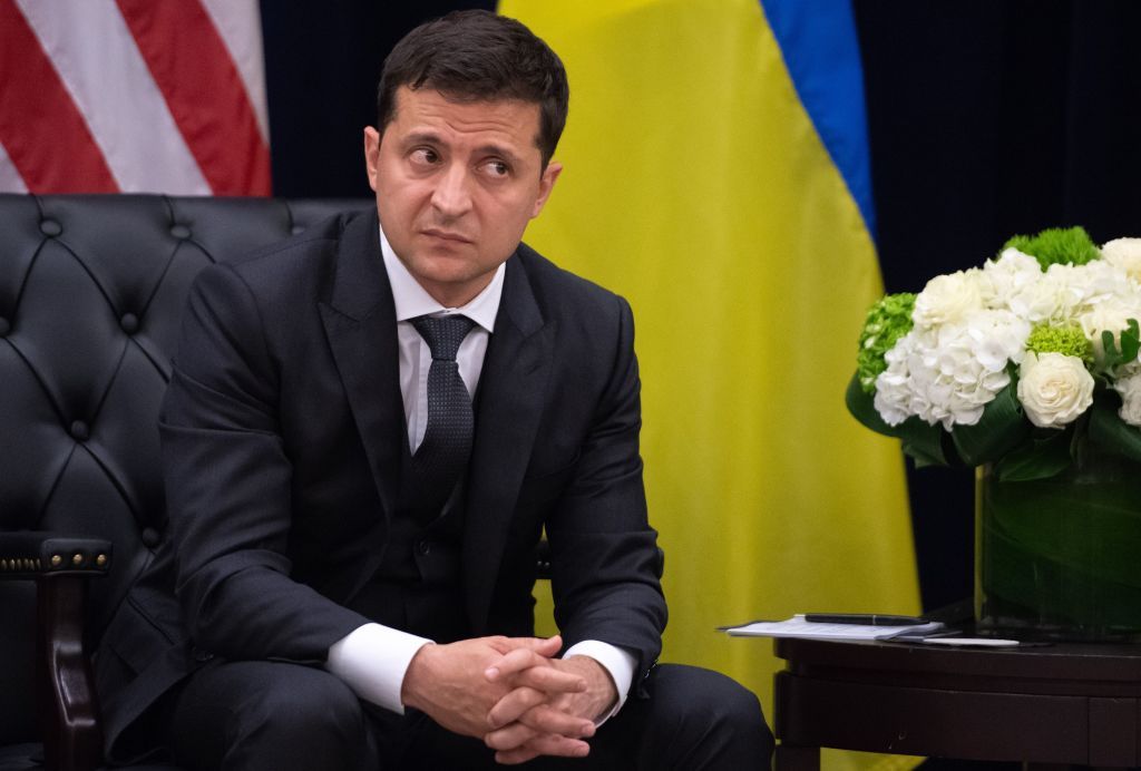 Volodymyr Zelensky.