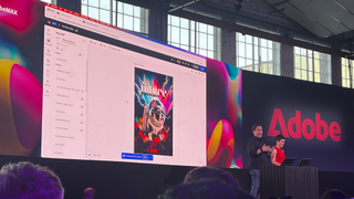 Adobe Max London showcasing Express and Firefly AI