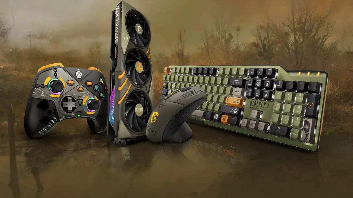 MSI has just dropped a whole host of gorgeously horrible hardware to celebrate Stalker 2's impending release