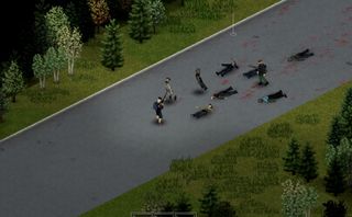project zomboid killing zombies with a gun