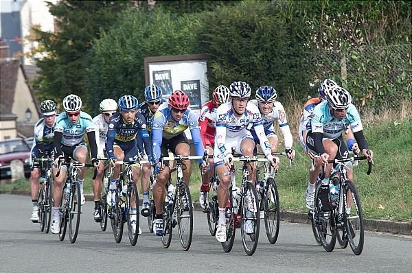 The breakaway in Paris-Tours