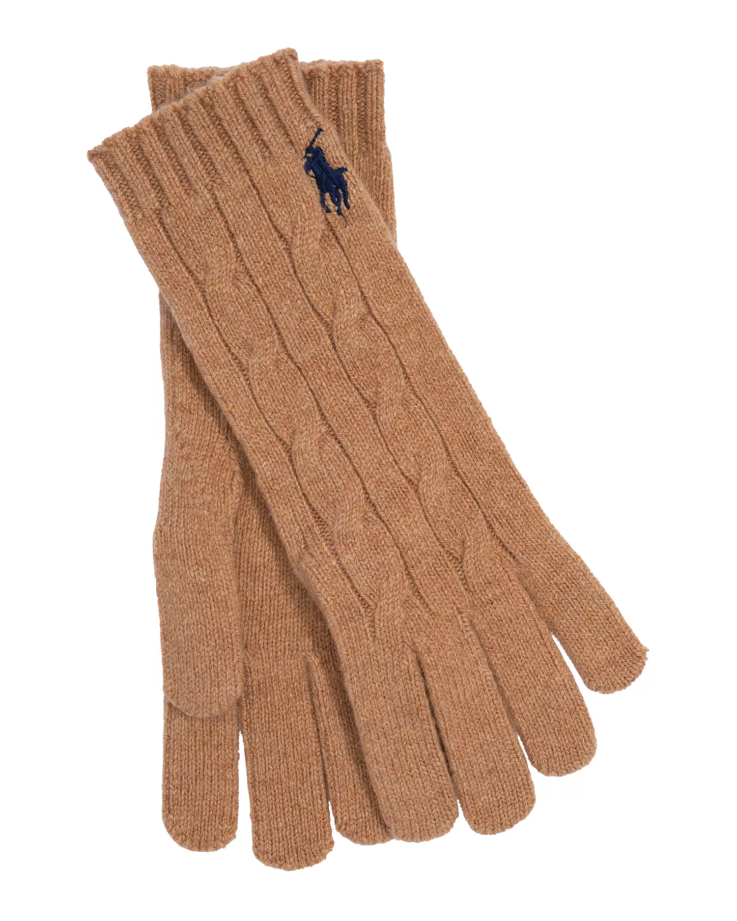 Wool &amp;amp; Cashmere Classic Cable Gloves