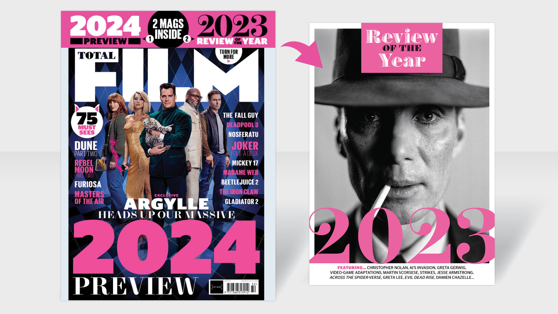 Avance y reseña del año 2023 de Total Film 2024