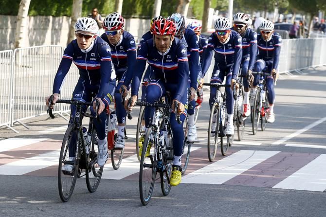 France checks out the Ponferrada road course