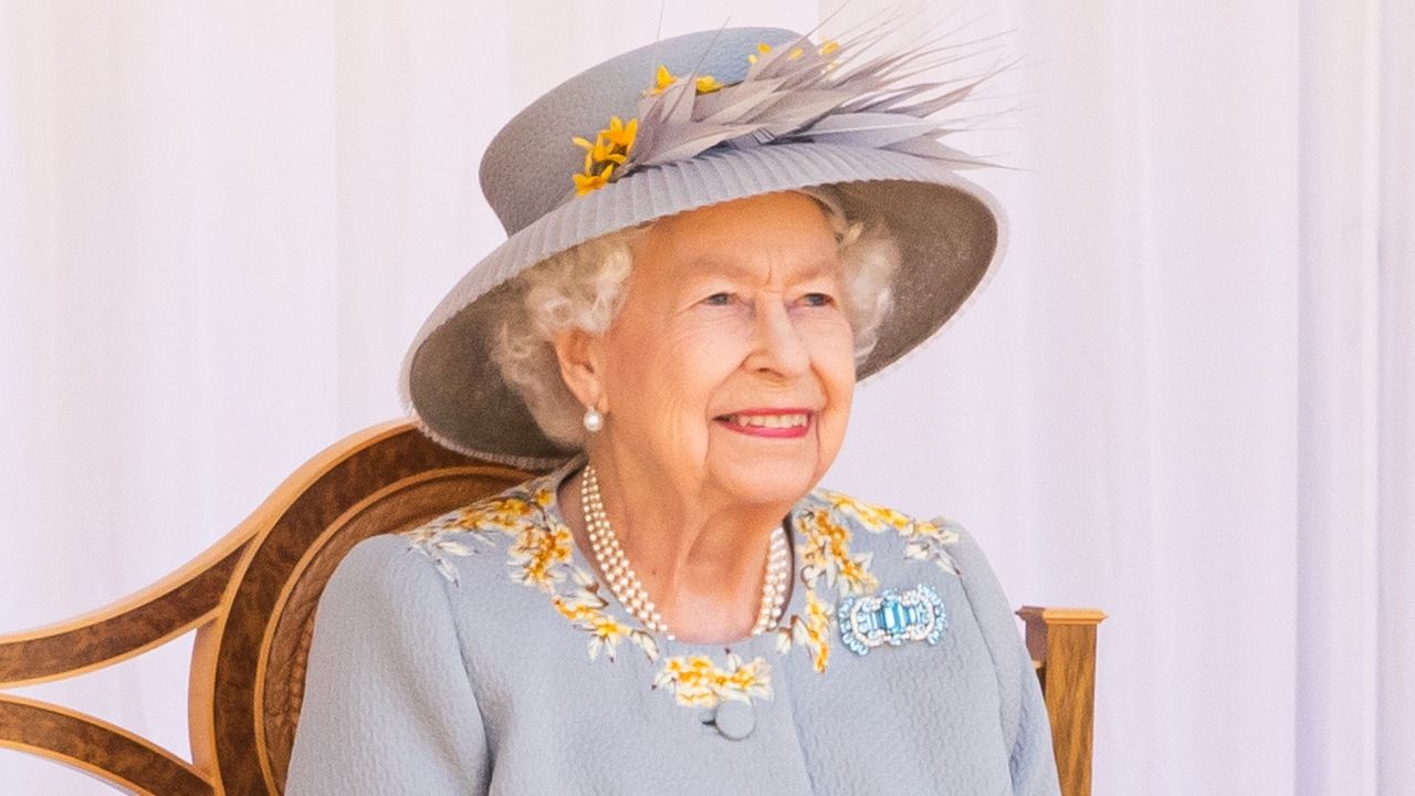 The Queen celebrates moments for women, seen here attending Trooping the Color at Windsor Castle