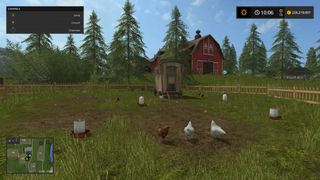 Farming Simulator 17 Xbox One chickens