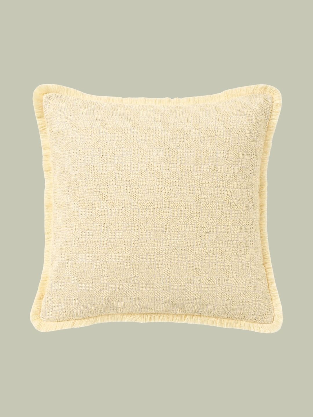 Westwing Collection, Cushion Cover Kirana With Fringes
