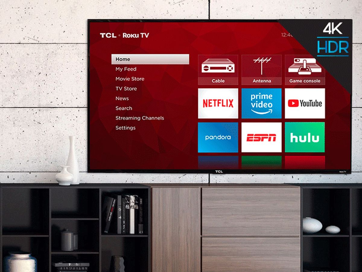 Tcl 50in 4k Uhd Roku Tv Hero