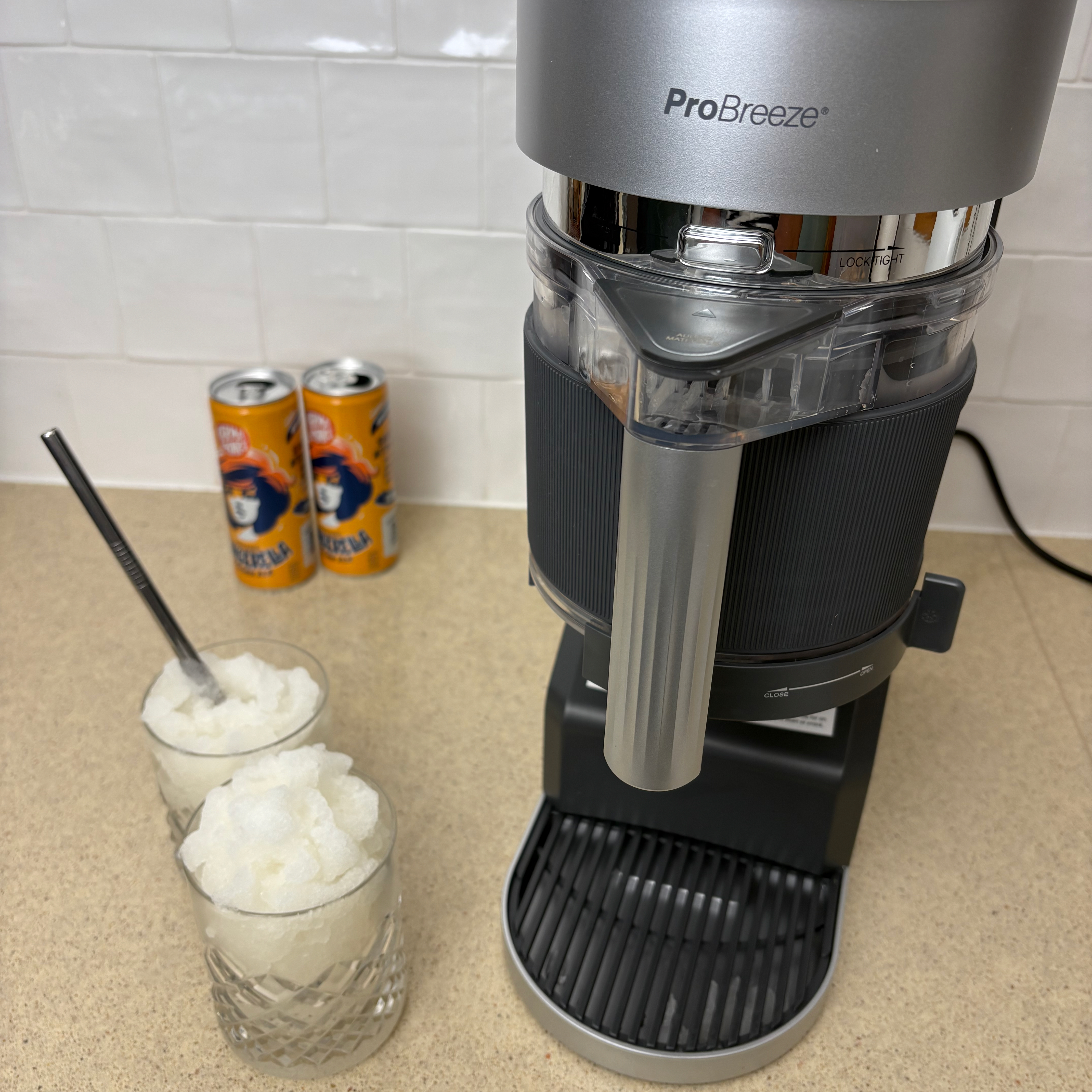 Testing the ProBreeze EasyFreezy ice cream maker