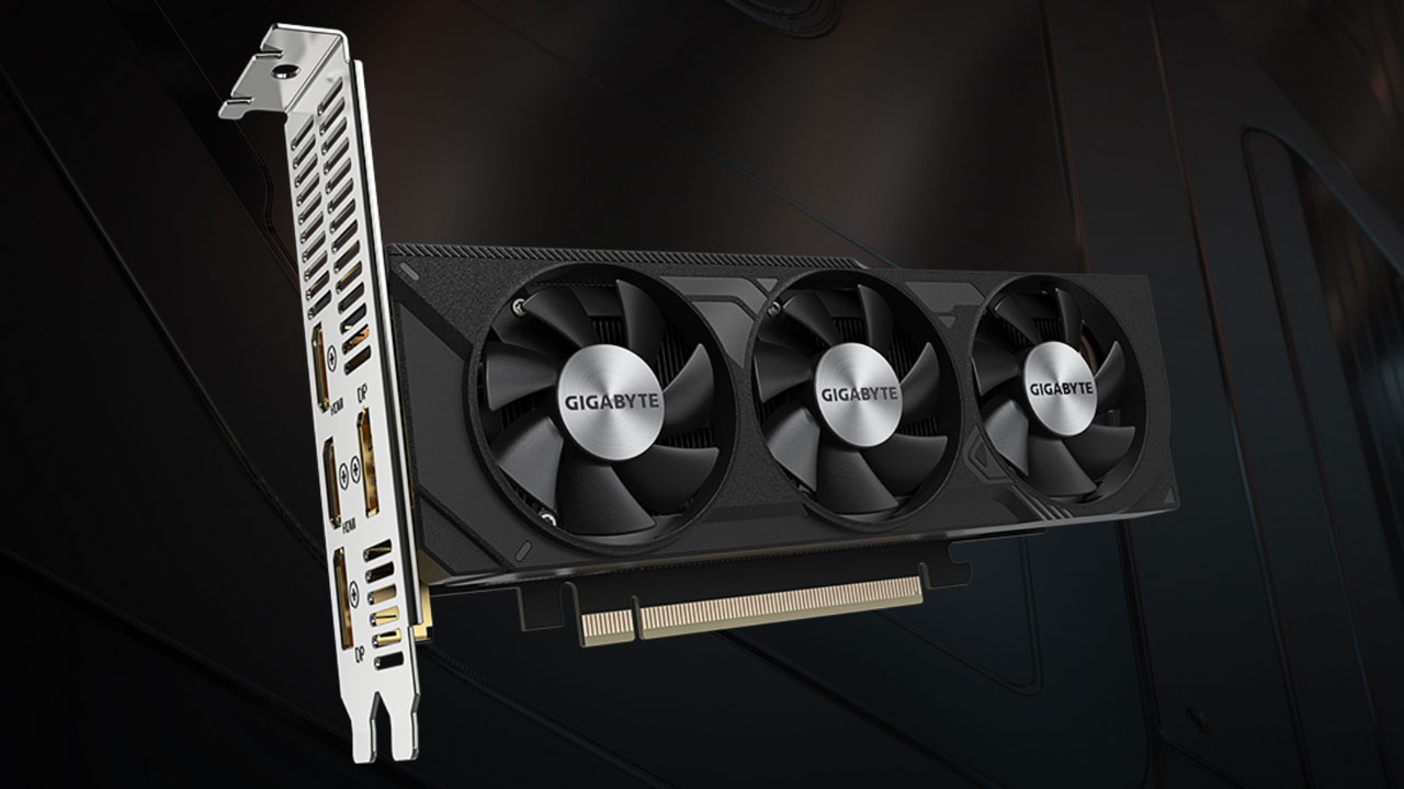 GIGABYTE to launch GeForce RTX 4060 low-profile GPU with THREE