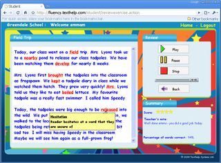 Put to the Test: Texthelp Systems Fluency Tutor