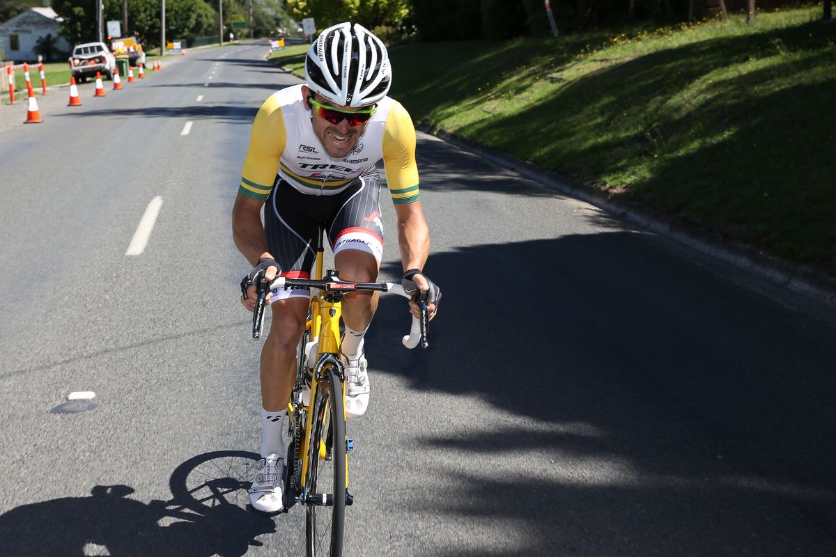 Jack Bobridge (Trek-Segafredo) on the attack