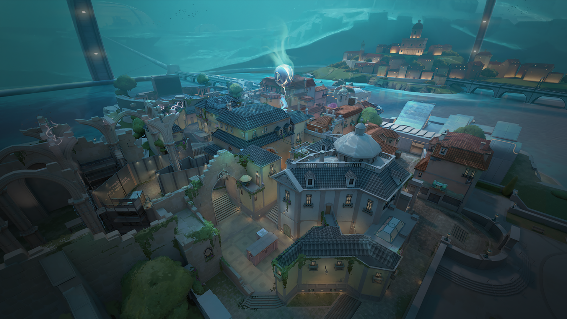 Valorant's New Map 'Pearl' Is an Atlantis-Inspired Underwater City