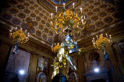 Boudicca's 'Dresses the colour of time' installation at Kensington palace,