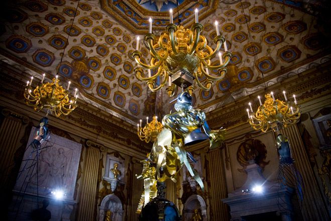 Boudicca&#039;s &#039;Dresses the colour of time&#039; installation at Kensington palace,