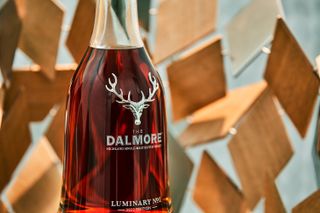 Close-up of The Dalmore The Luminary No.1 The Rare whisky