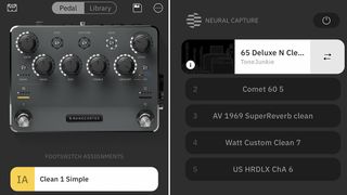 Neural DSP Nano Cortex Cortex Cloud app interface