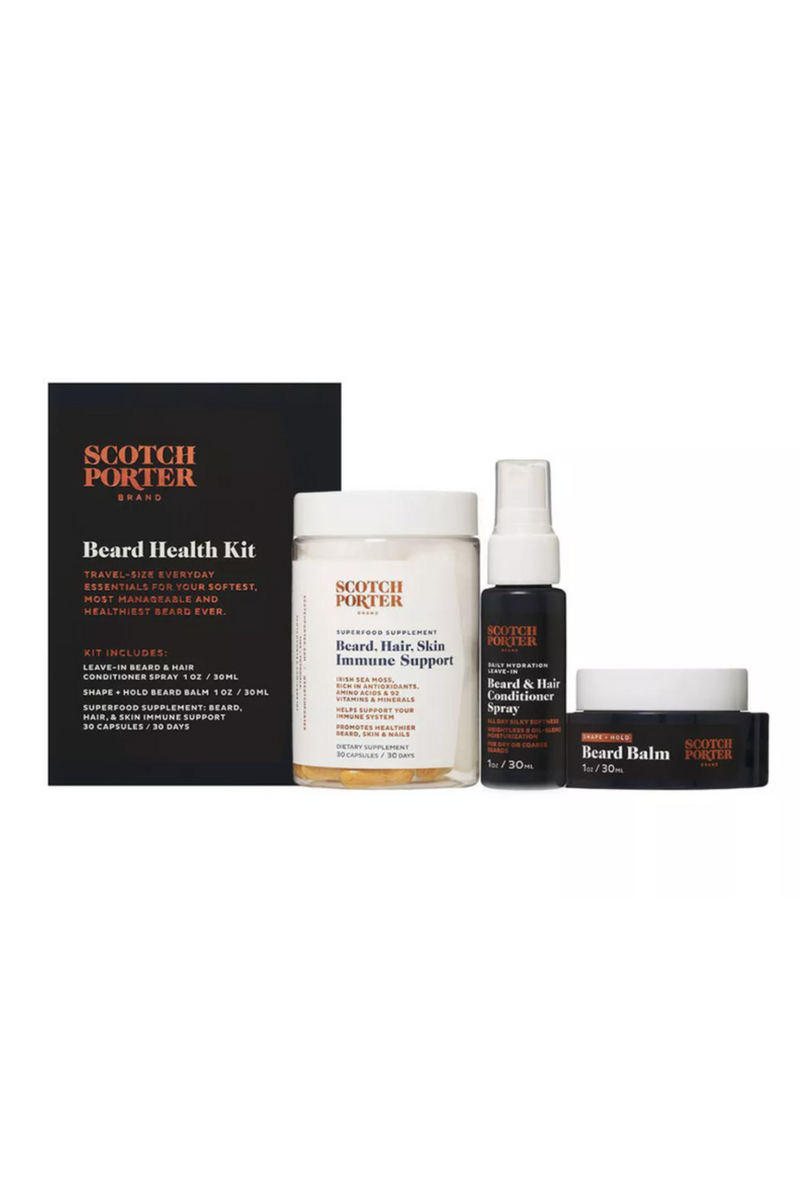 Scotch Porter Immunity Boost Beard Health Kit