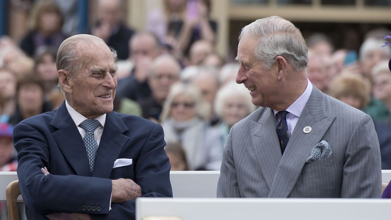 Prince Charles and Prince Philip