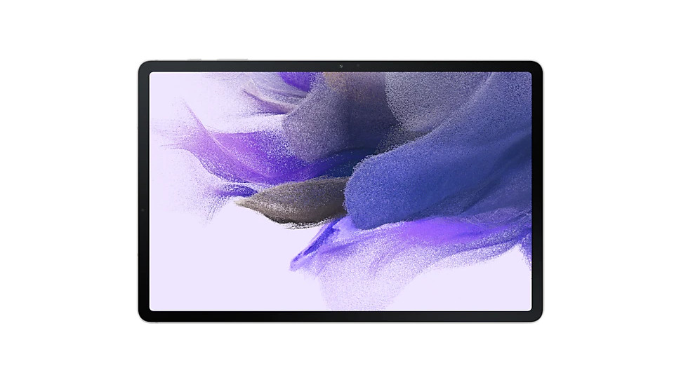 Samsung Galaxy Tab S7 FE on white background