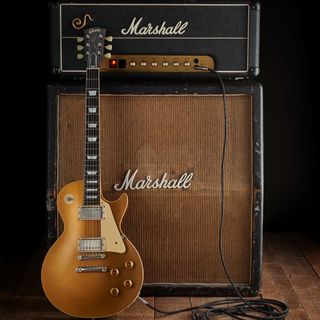 Gibson Les Paul and Marshall 2203 head with 1960A 4x12