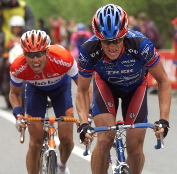 Lance Armstrong could not hold off Michael Boogerd in the 1999 race