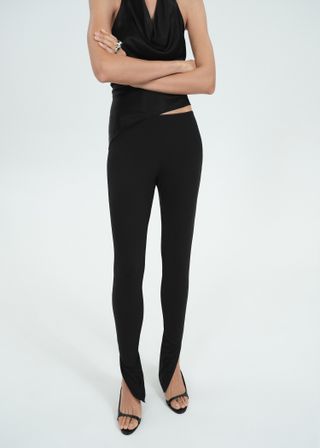 Slit Hem Leggings - Women | Mango Usa