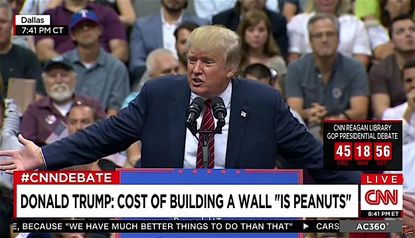 Donald Trump sure says "peanuts" a lot