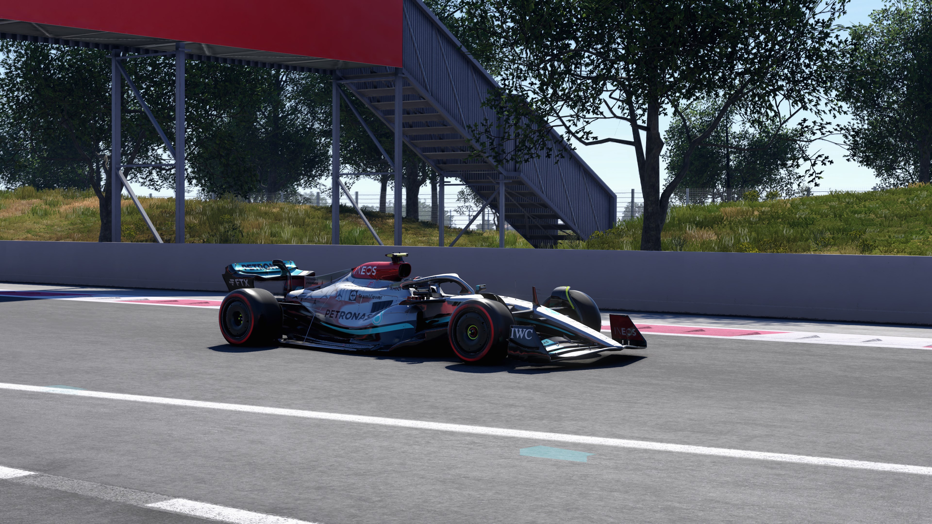 F1 22 screenshots running without upscaling