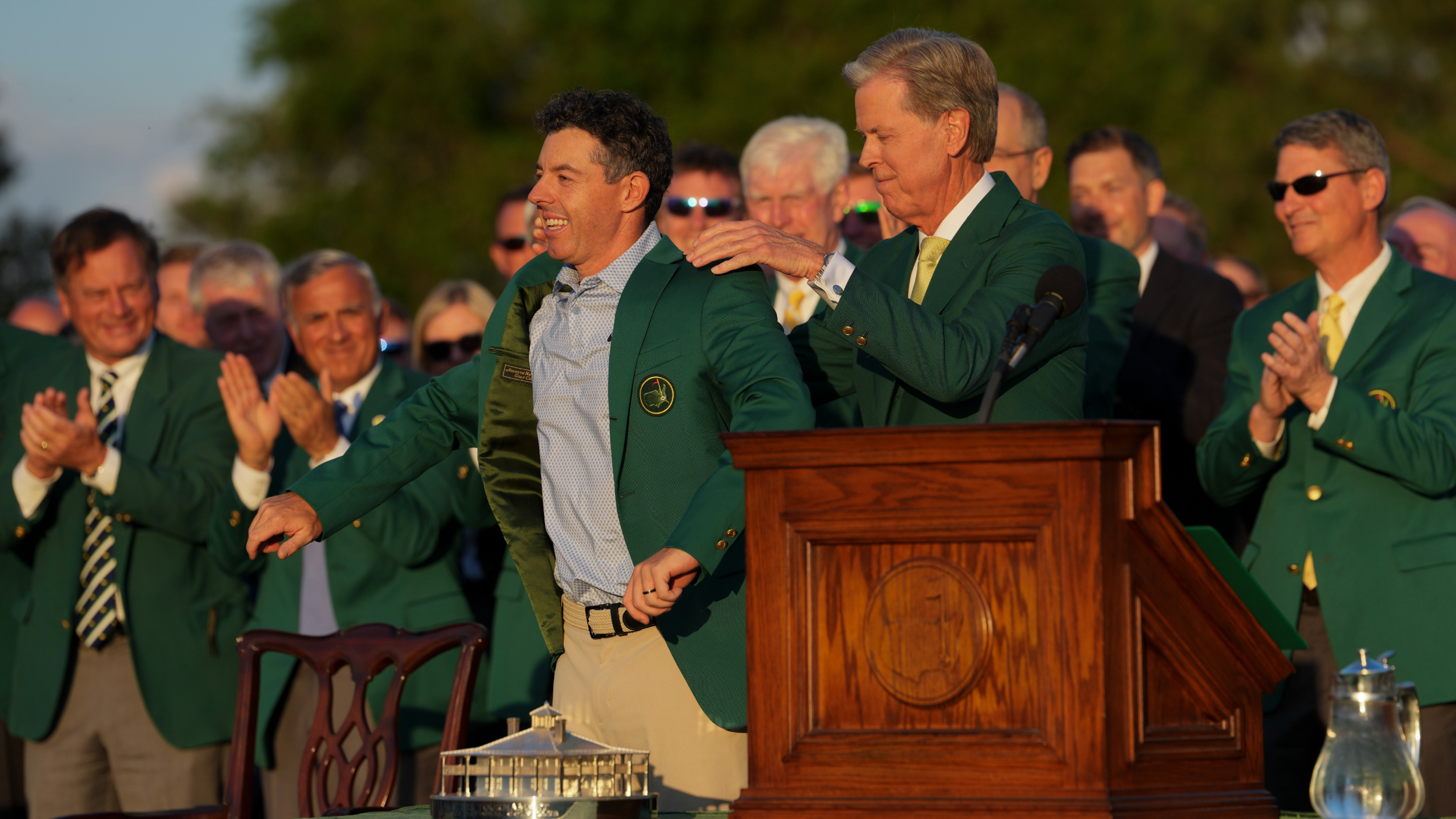 Rory McIlroy at The Masters
