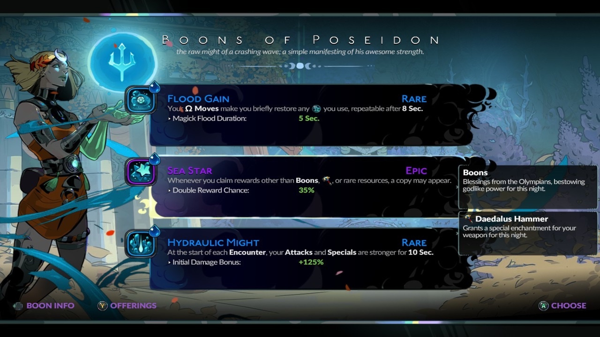 Hades 2 screenshots of the new Dream Dives mode