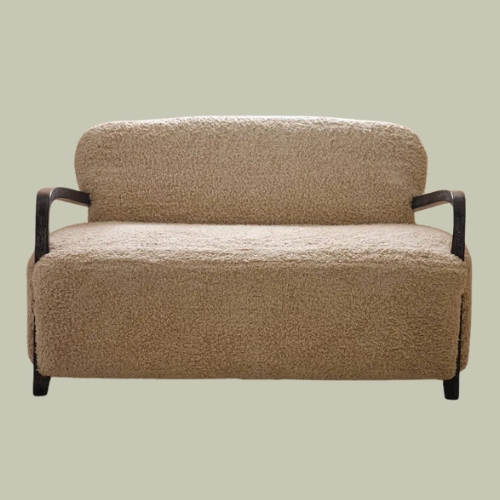 Atkin and Thyme, Aviator Loveseat in Cotton Rug