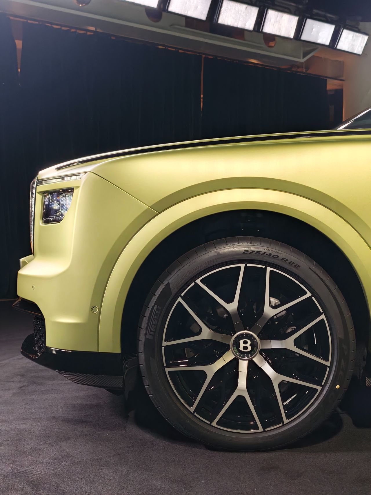 Bentley Torcal design details