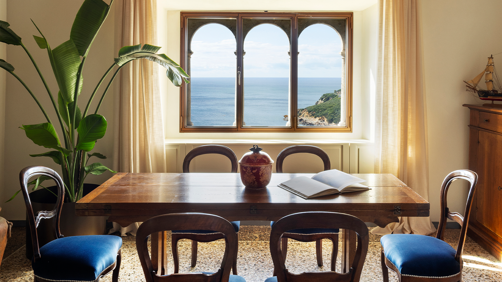Feel like a guardian of the sea in a restored Italian watchtower