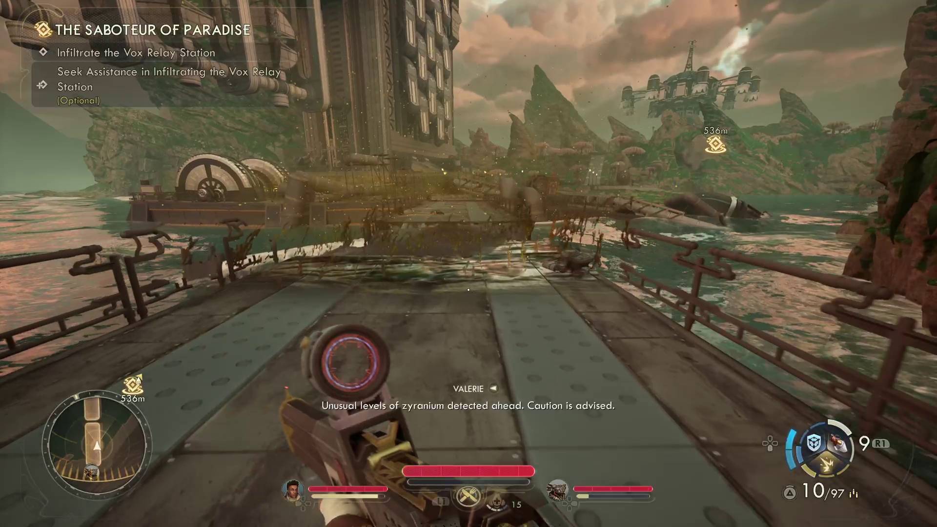 The Outer Worlds 2 Milverstreet or Kaur choice zyranium bridge