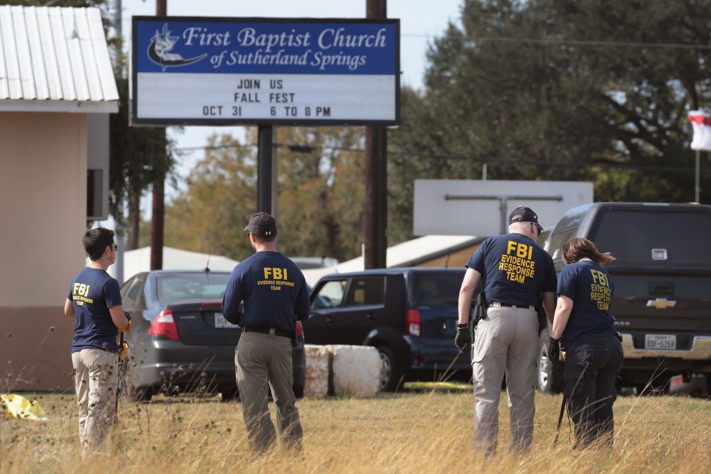 Texas church shooting.