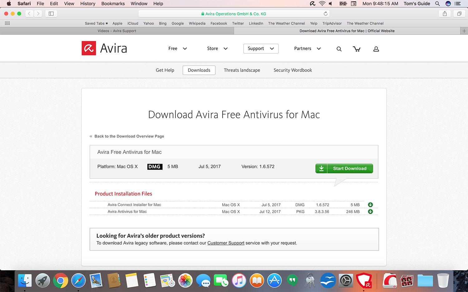 avira free download mac