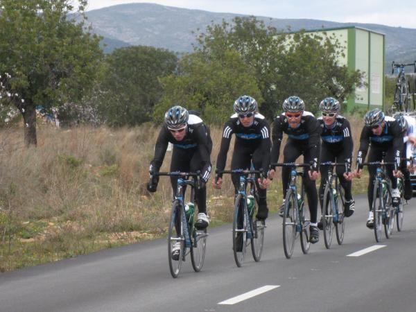 The leadout train in going full throttle