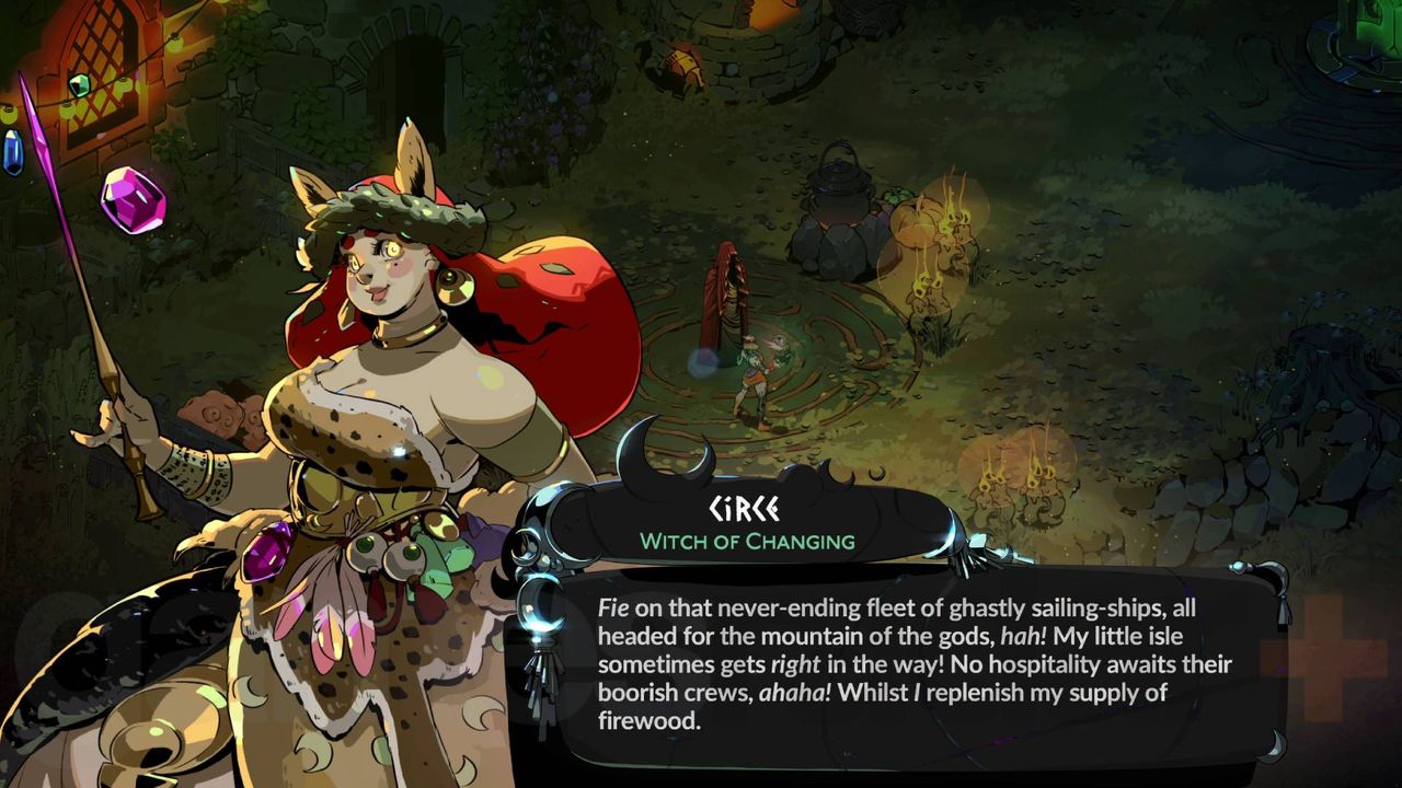 Hades 2 characters Circe witch of changing updated artwork